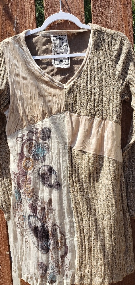 Long sleeve vintage blouse